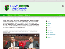 Tablet Screenshot of kimcogreen.com